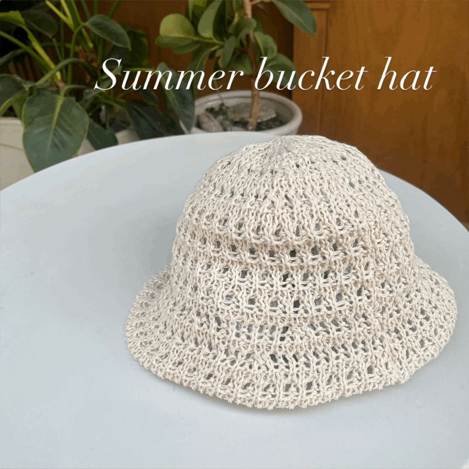 썸머 지사 여름 벙거지 모자
